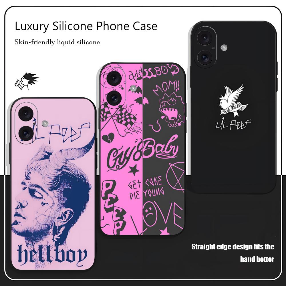 Usb Charger - L-Lil Peep有名スター人気スマホケース iPhone 17 16 15