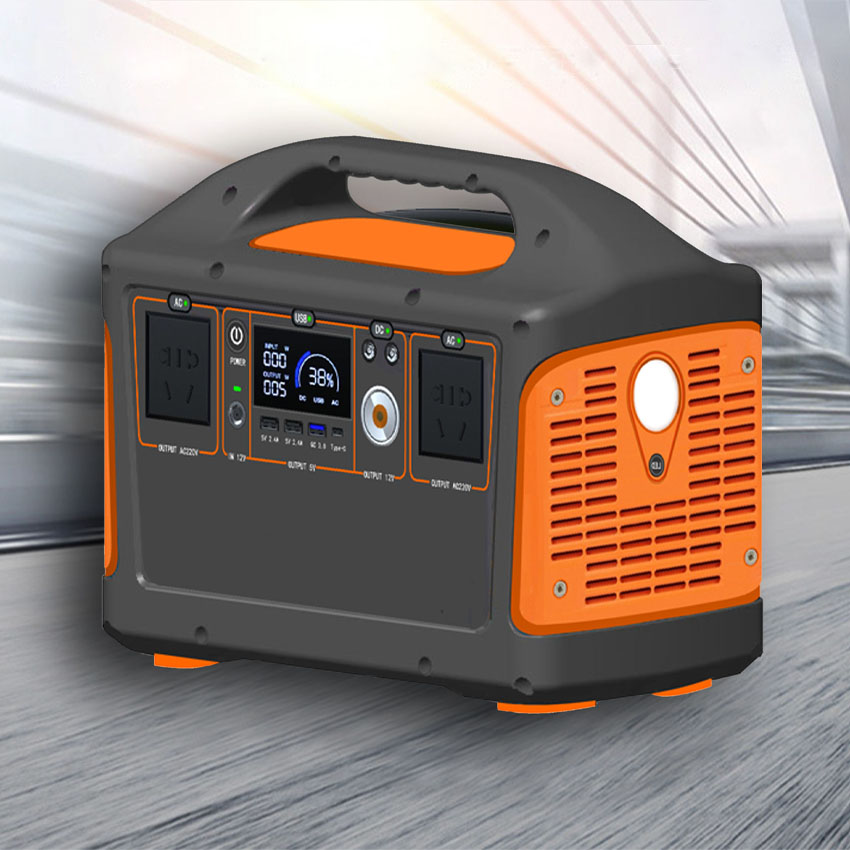 Power Bank - オールインワンポータブル電源蓄電ステーションバンク600W Lifepo4リチウムバッテリーパック供給エネルギー旅行キャンプ用
