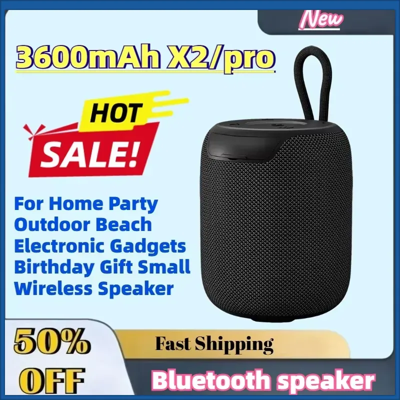 Electronics Gadgets For Gift - 新しい 3600mAh X2/pro Bluetooth スピーカー AUX&TF