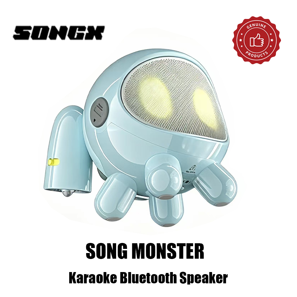 Bluetooth Speaker - SONGX SONGMONSTER かわいいロボットカラオケ Bluetooth スピーカー 2