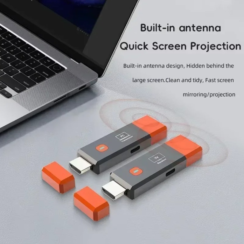 50M 100M ワイヤレスHDMI対応 送受信機 プラグア - Hdmi Adapter のレビューと価格