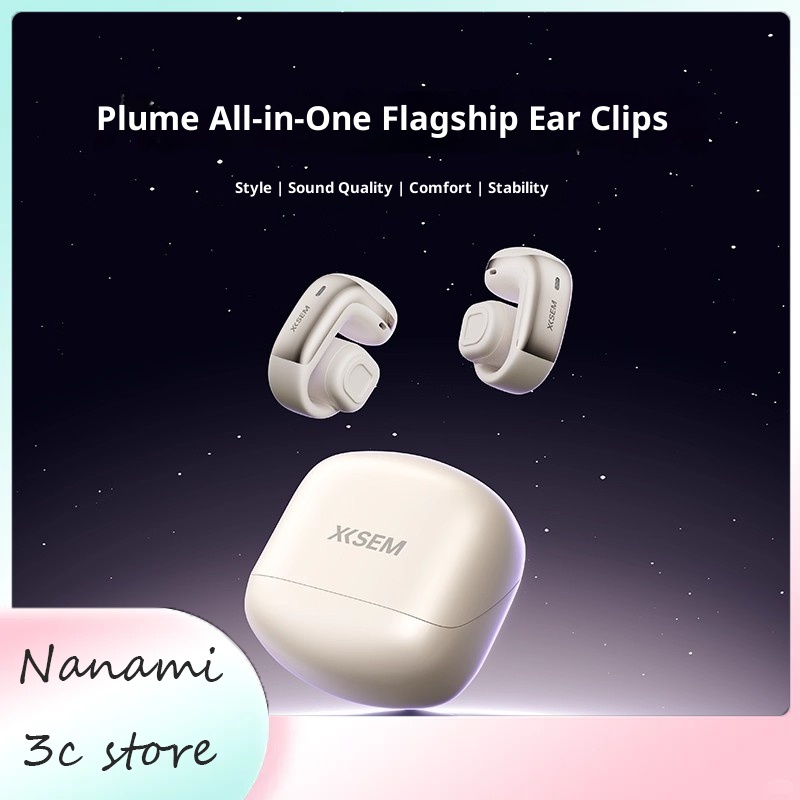XISEM Plume オープンイヤー クリップヘッドホン、 - Headphones Wireless のレビューと価格