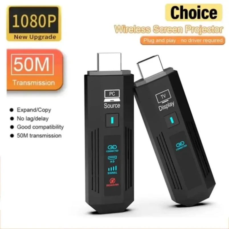 ワイヤレスビデオトランスミッター HDMI対応 50M 10 - Hdmi Adapter のレビューと価格