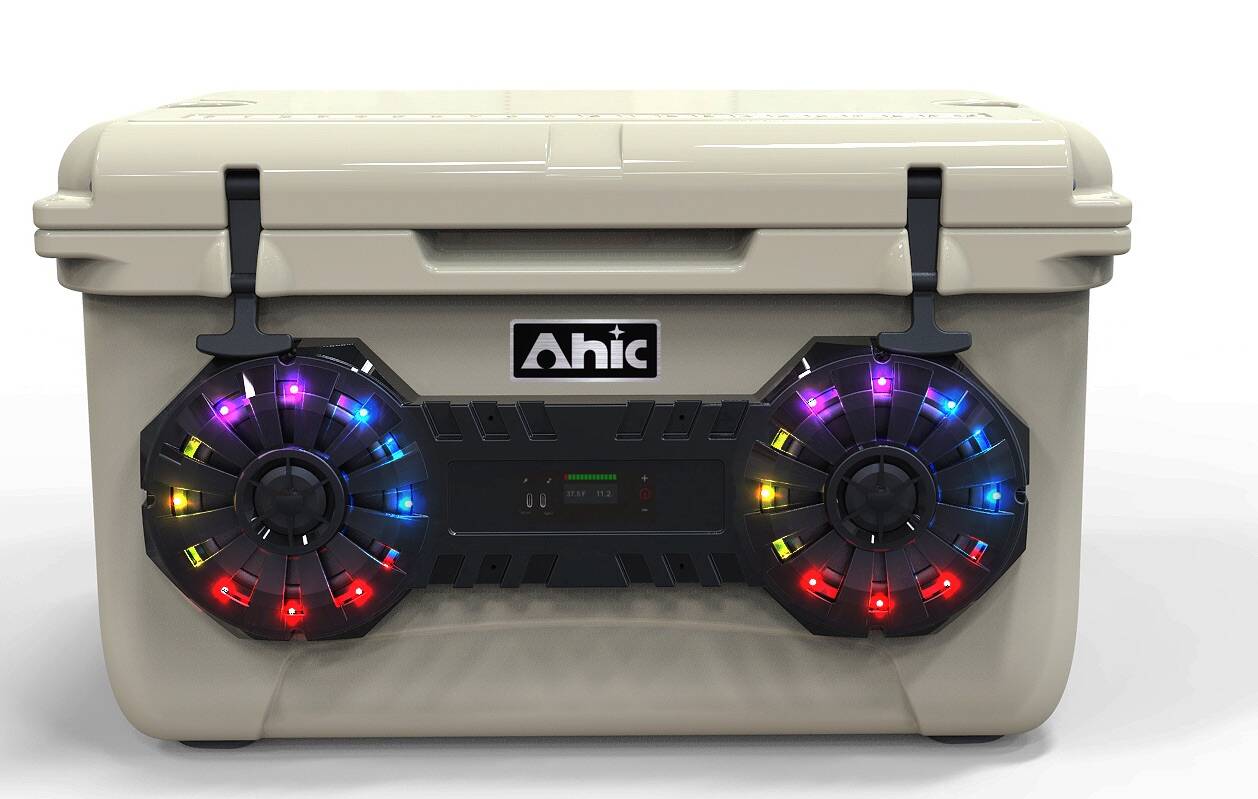 45L ポータブル ロータモールド クーラーボックス 内蔵B - Bluetooth Speaker のレビューと価格