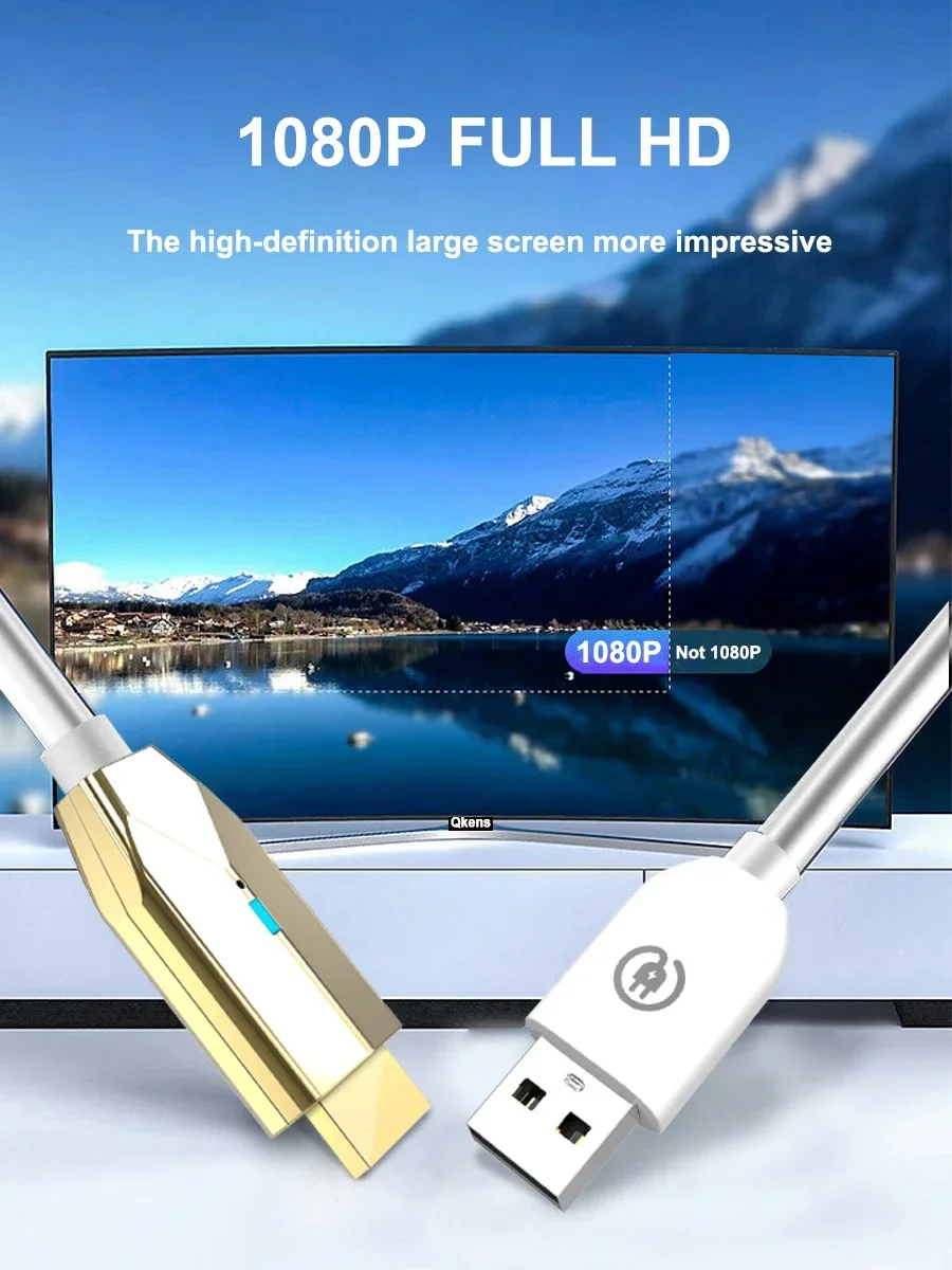 30M伝送ディスプレイアダプターUSBワイヤレスHDMIエク - Hdmi Adapter のレビューと価格