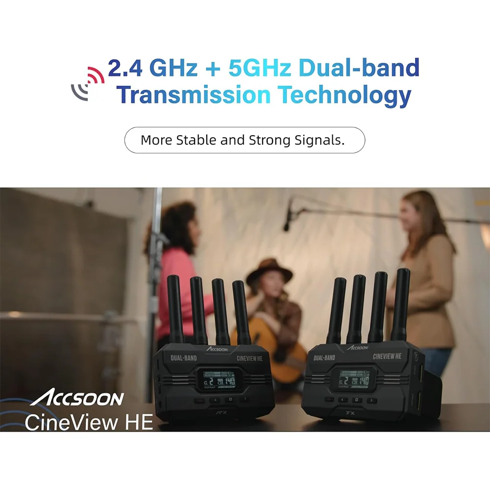 Accsoon CineView HE ワイヤレス映像伝送シ - Hdmi Adapter のレビューと価格