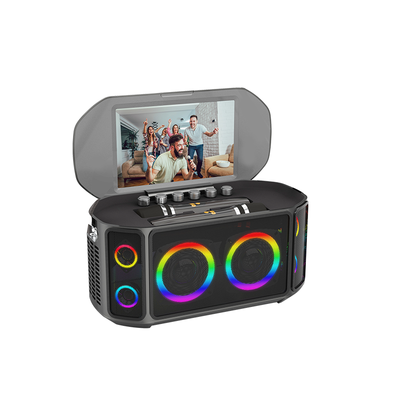 オールインワンカラオケタッチスクリーンワイヤレススマートパー - Bluetooth Speaker のレビューと価格