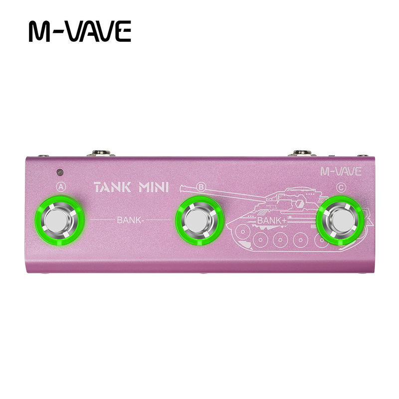 M VAVE タンク ミニ ポータブル マルチエフェクトペダ - Bluetooth Speaker のレビューと価格