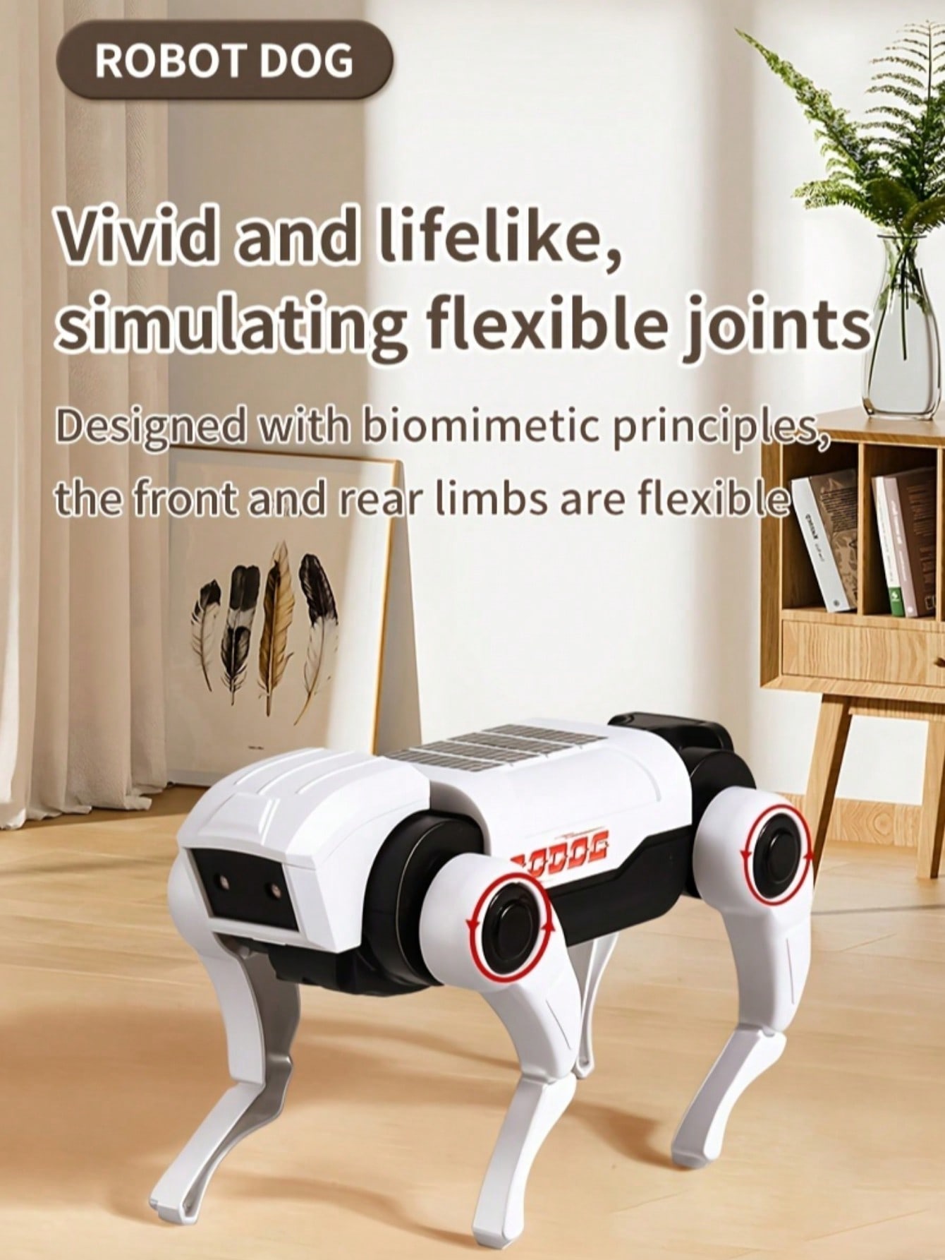 電池式の機械式ロボット犬のおもちゃ。自動で歩行し、インタラク - Electronics Gadgets For Gift のレビューと価格