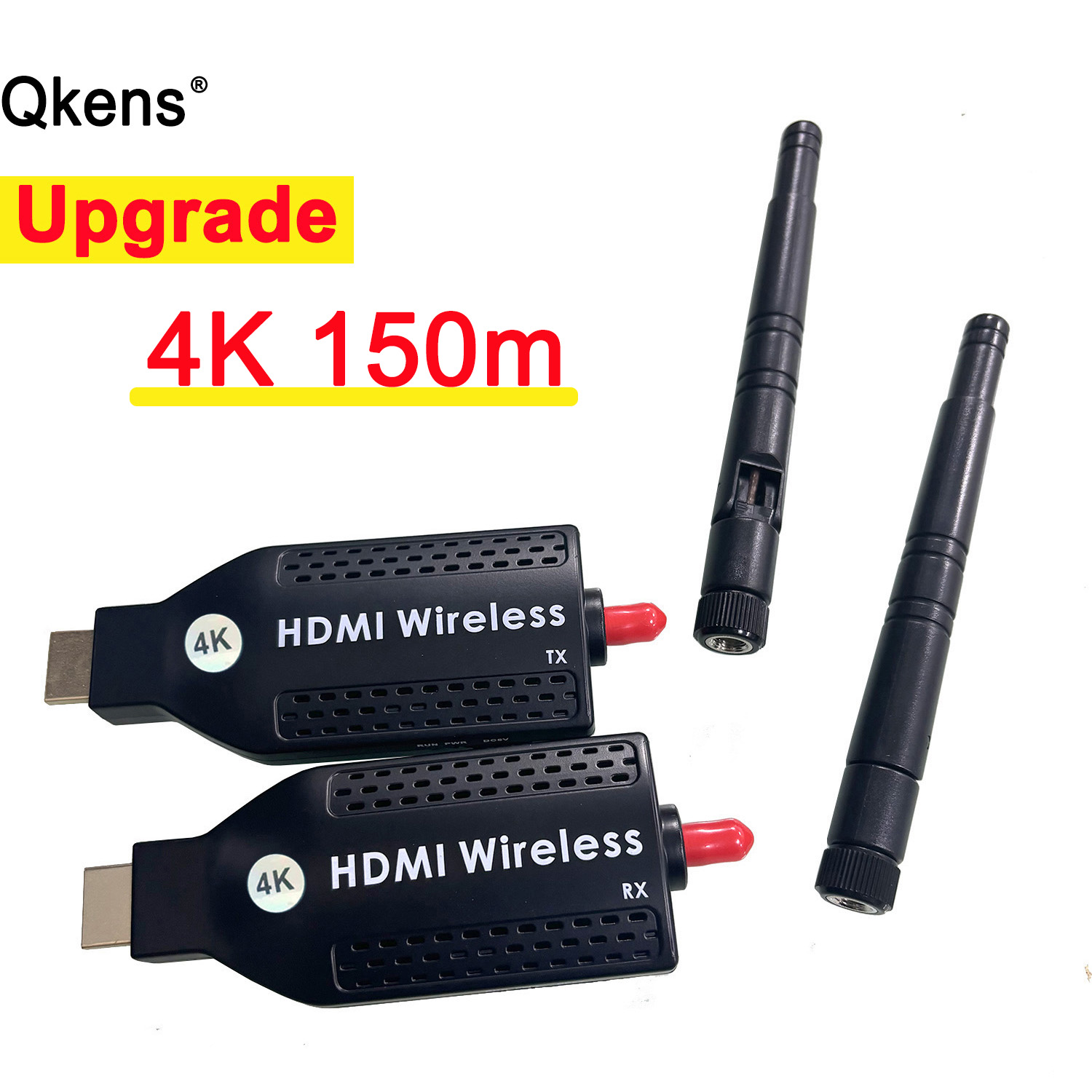 150m 1080p 4K ワイヤレスHDMIビデオ送信機と - Hdmi Adapter のレビューと価格