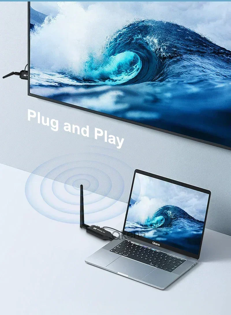 50 メートルワイヤレス HDMI ビデオトランスミッターレ - Hdmi Adapter のレビューと価格