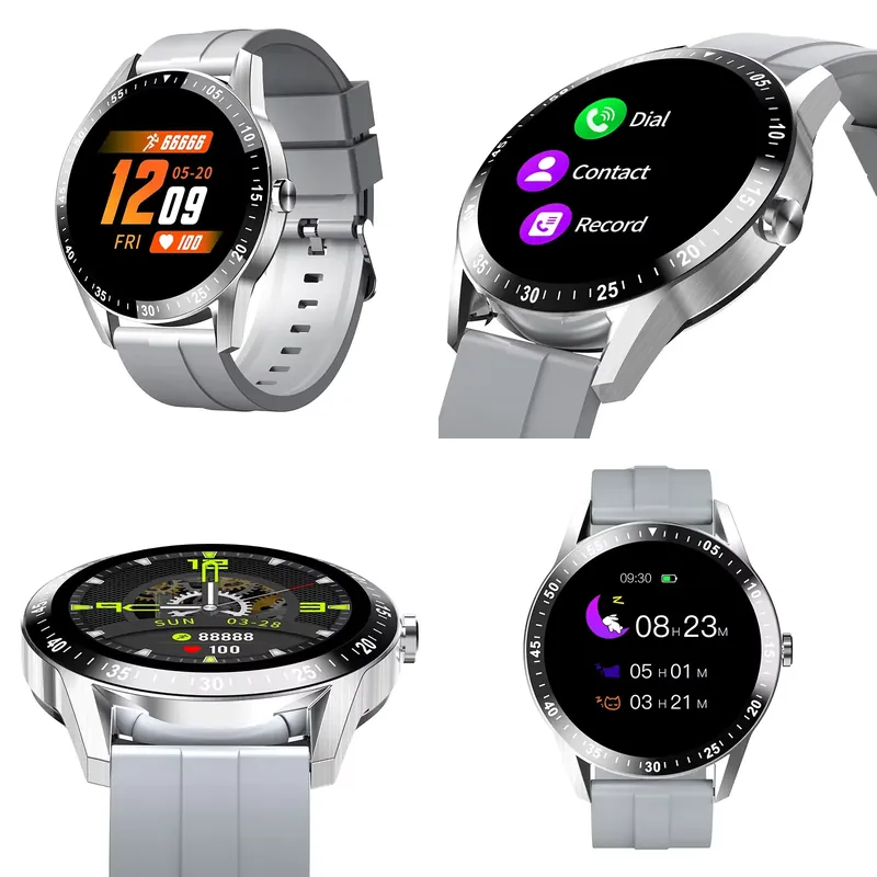 電話機能と天気予報機能付きフィットネストラッカー IP67防 - Smart Watch のレビューと価格