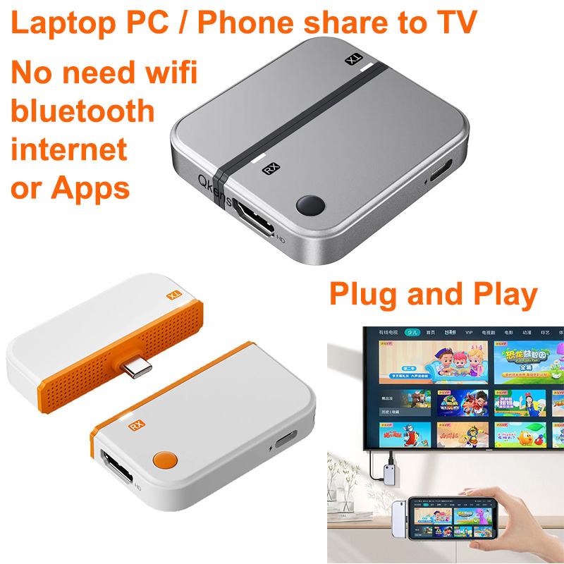 50m対応 Type-C ワイヤレス送信機 HDMIレシーバ - Hdmi Adapter のレビューと価格