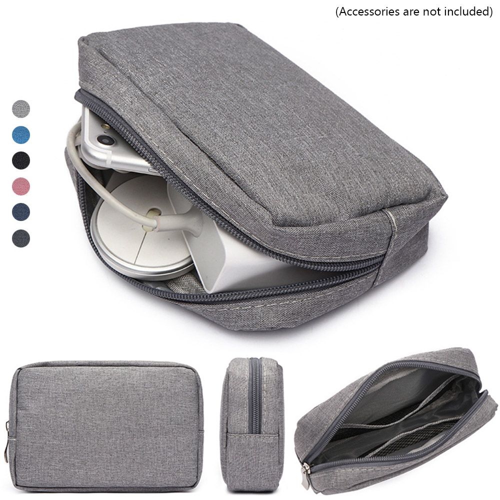 ポータブルUSBケーブルイヤホンオーガナイザー収納バッグガジ - Cable Organizer のレビューと価格
