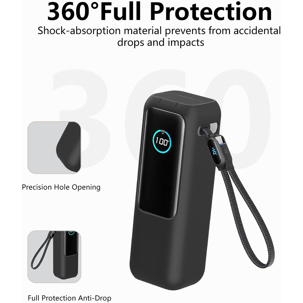 3-IN-1 ケース + HD 油圧ハイドロゲルフィルム A - Power Bank のレビューと価格