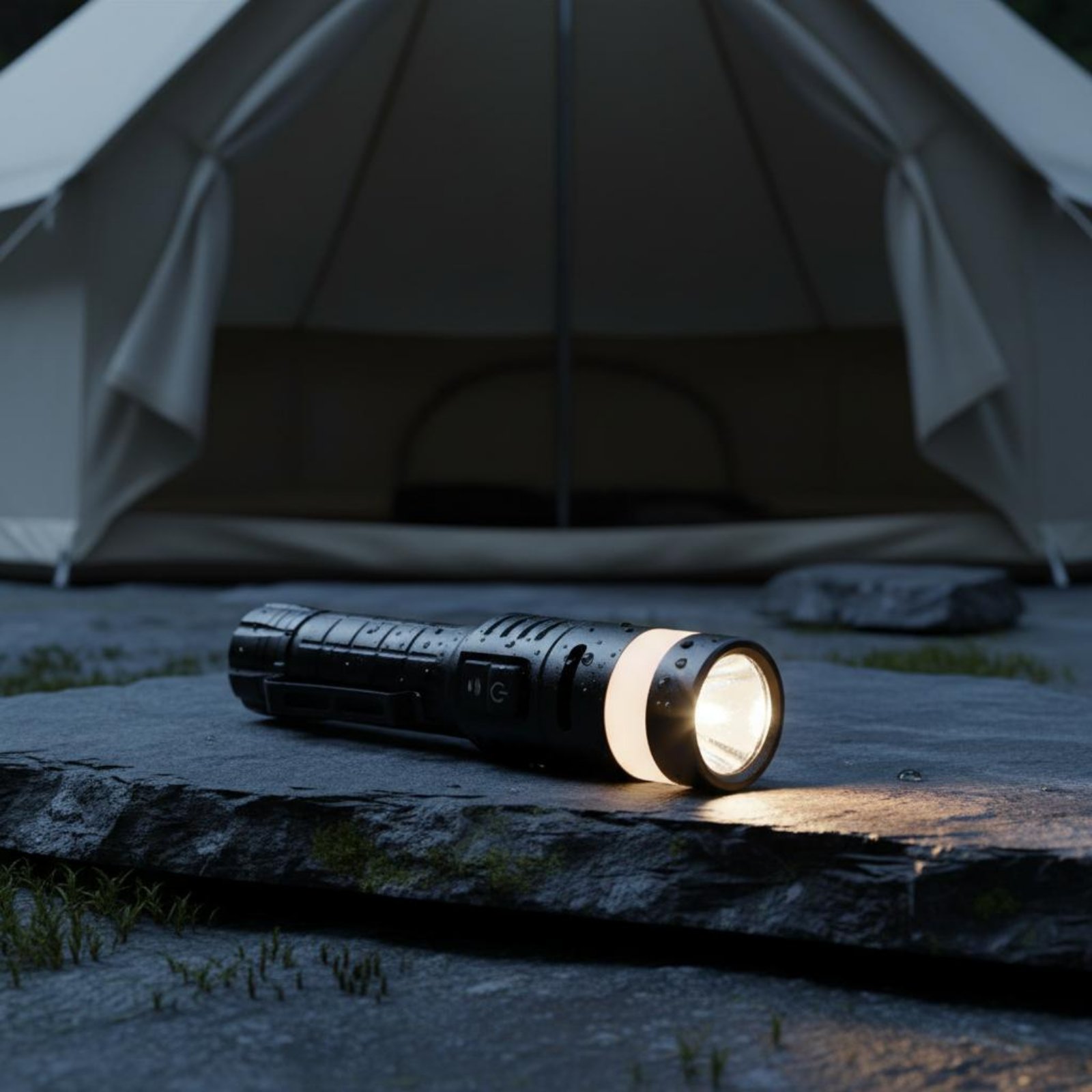 多機能懐中電灯耐爆性アルミニウム製LED懐中電灯ハンドヘルド - Power Bank のレビューと価格