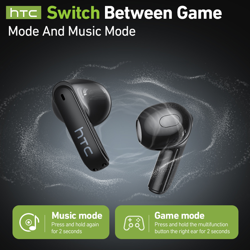HTC製ゲーミングBluetoothヘッドホン（マイク付き） - Headphones Wireless のレビューと価格