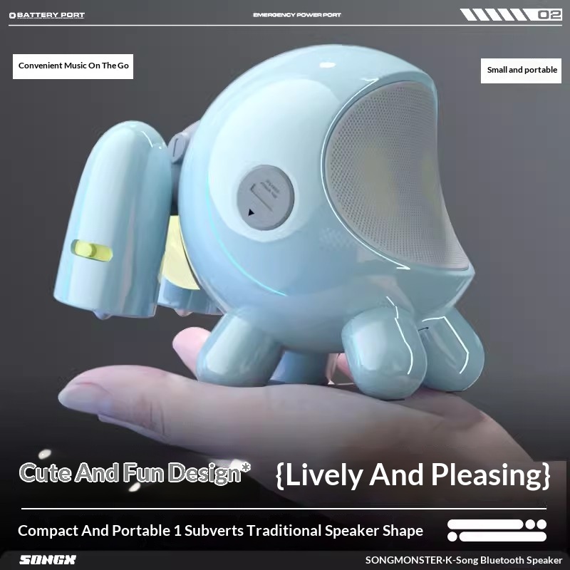 SONGX SONGMONSTER かわいいロボットカラオケ - Bluetooth Speaker のレビューと価格