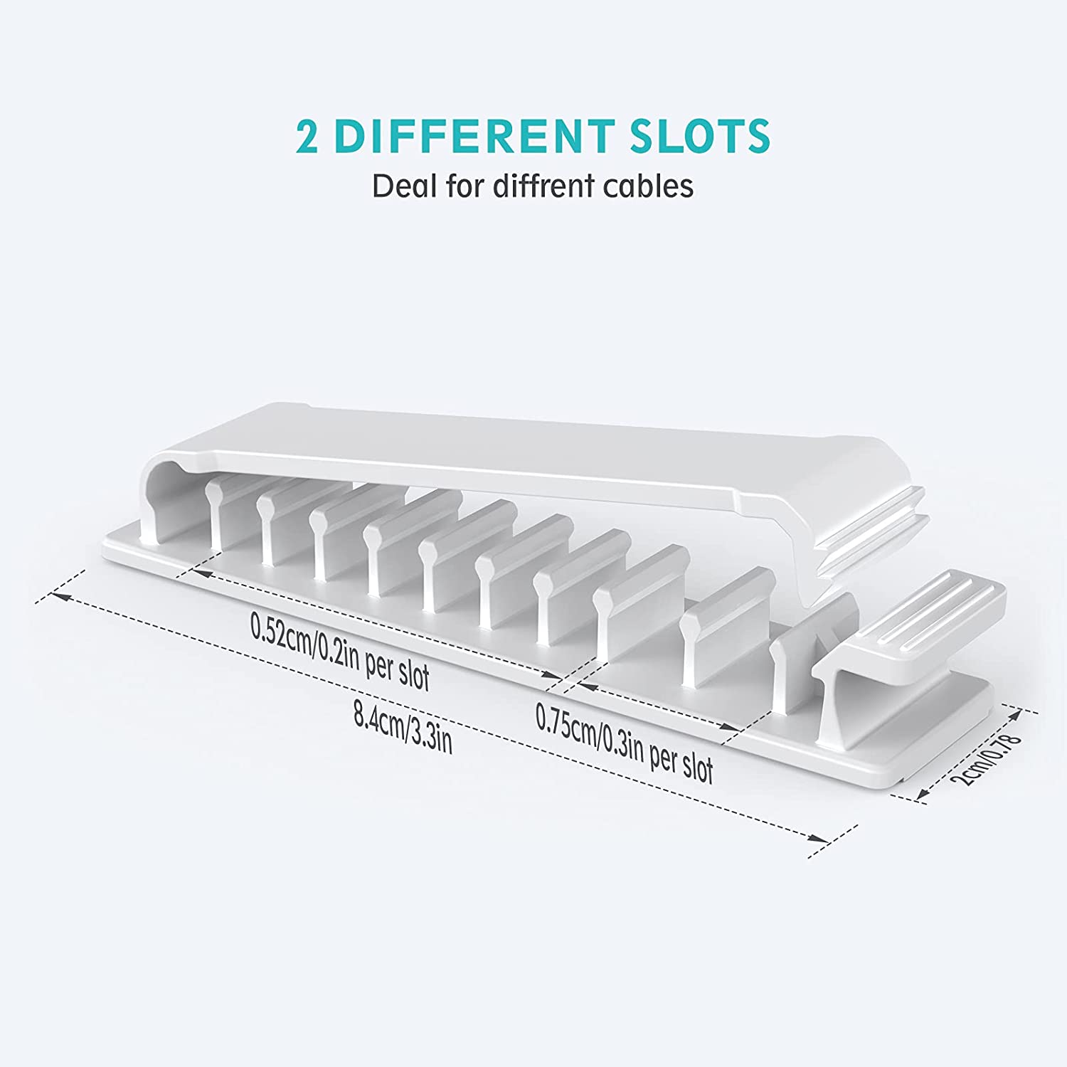 ケーブルオーガナイザー コード管理 ワイヤーホルダー 柔軟な - Cable Organizer のレビューと価格